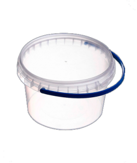Відро пластикове харчове 0,5 л кругле