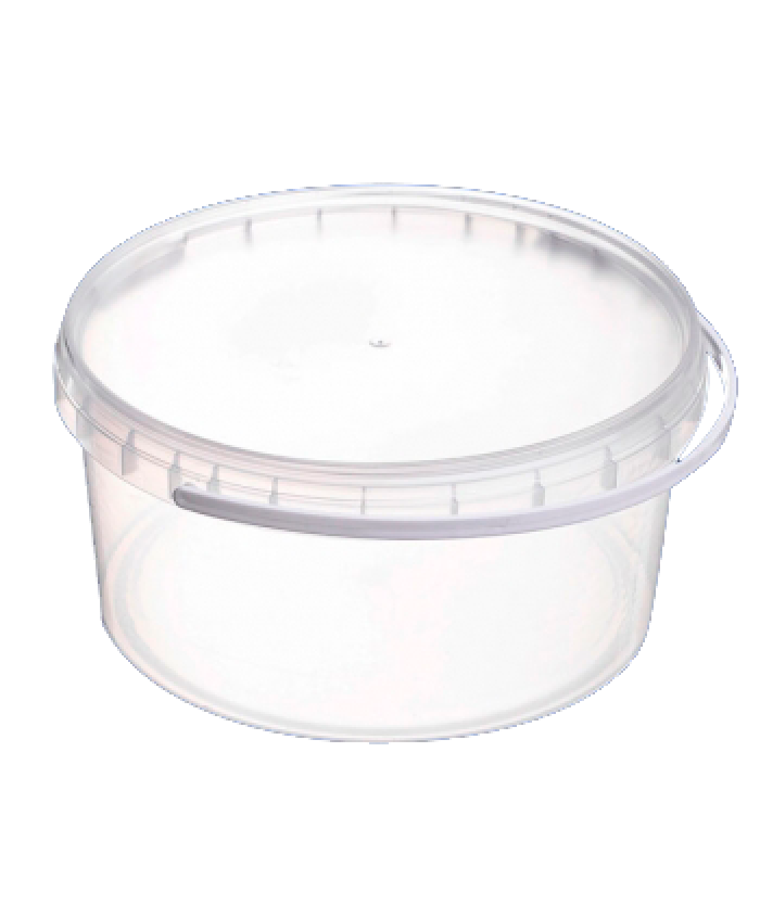 Відро пластикове харчове 3 л кругле, 