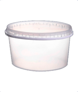 Відро пластикове харчове 5,9 л овальне