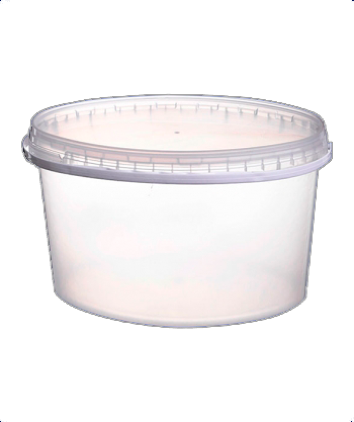Відро пластикове харчове 5,9 л овальне, 