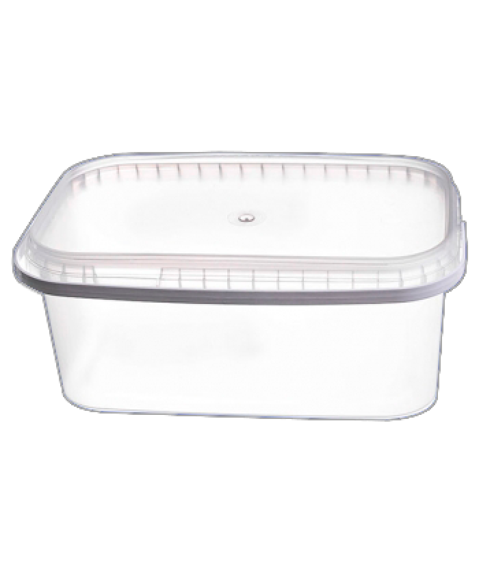 Відро пластикове харчове 3,4 л прямокутне, 