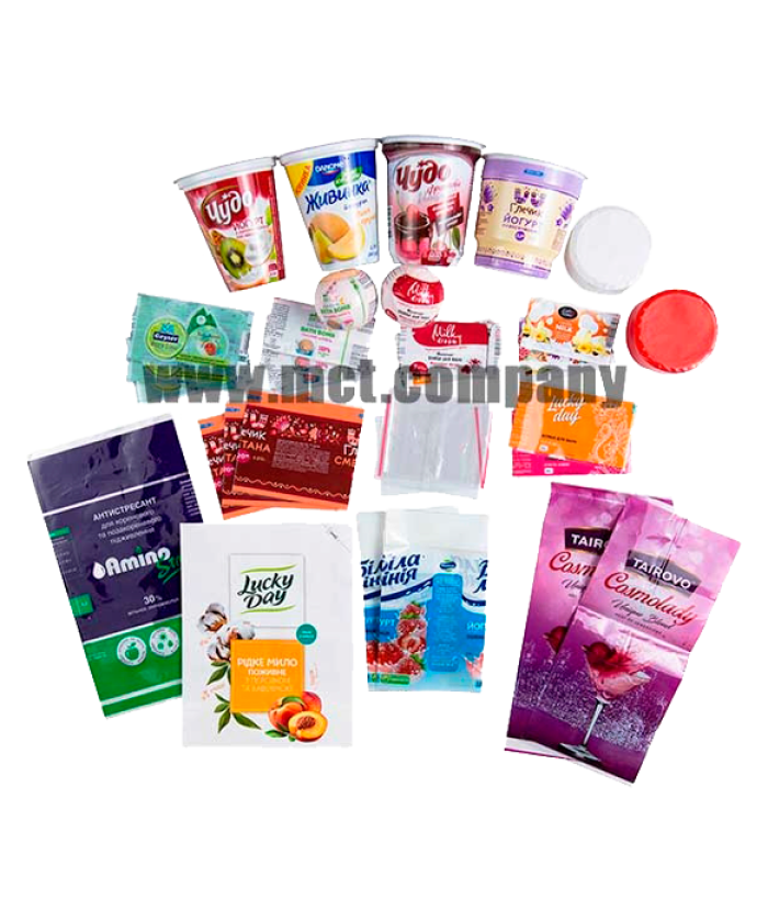 Термозбіжна етикетка для різної продукції, 